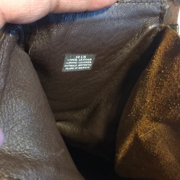 HINGED DOUBLE ZIPPER LEATHER BOOTS - Picture 4 of 5